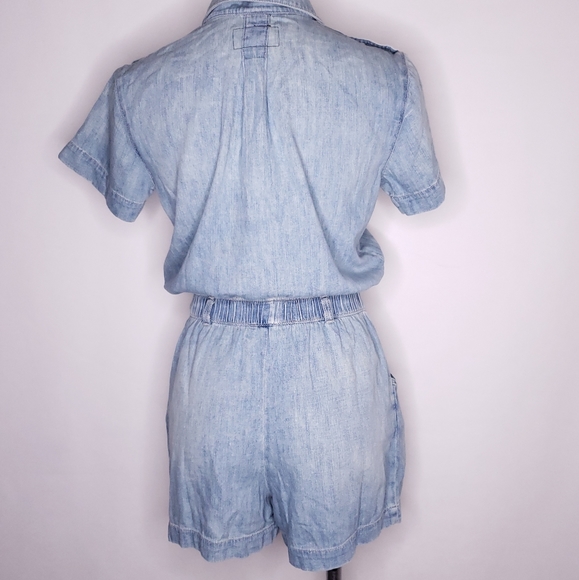 CURRENT ELLIOTT Denim Light wash Romper   G - Picture 5 of 11